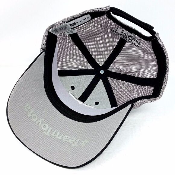 Toyota Racing TRD Embroidered Logo Adjustable Strapback Mesh Trucker Cap Hat - Picture 6 of 9